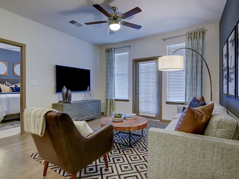 MODEL - Living Room/Access to Bedroom