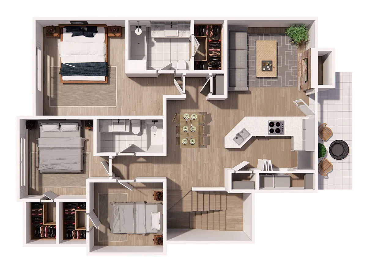 Floor plan REEP RENO 2 CAR GARAGE