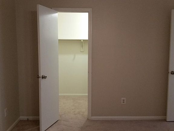 Closet in master bedroom