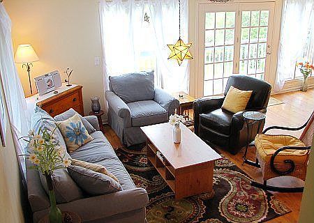 View of Living from Stairs