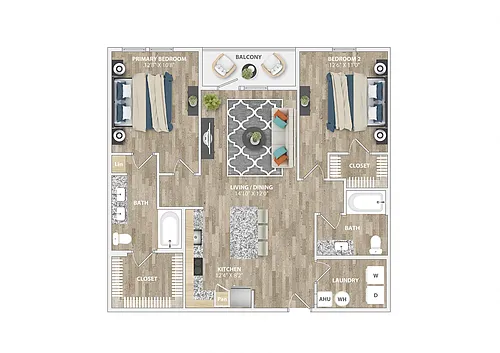 Floor plan B1