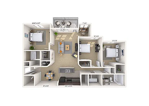 Floor plan The Montreaux