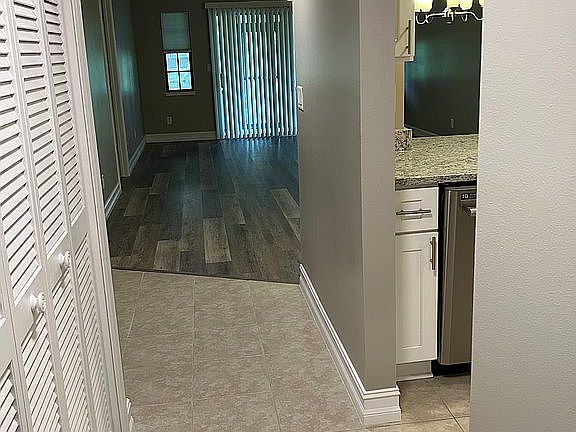 Inside front door, foyer