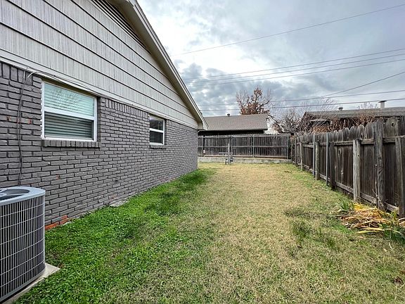 Northside of house/side yard