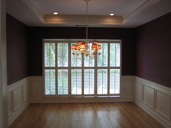 Formal Dinning With Raised Trim Detail