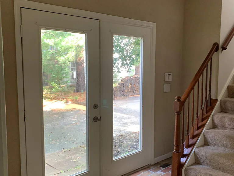 Rear entrance