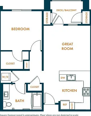 A2b: 1bed 1bath A2b: 1bed 1bath