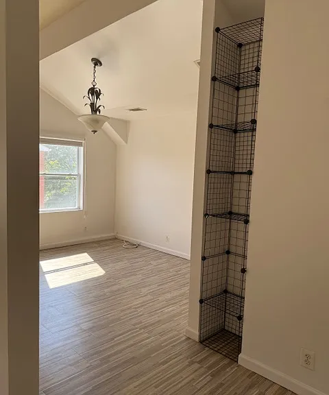 main entry with storage
