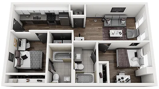 Floor plan Frisco B