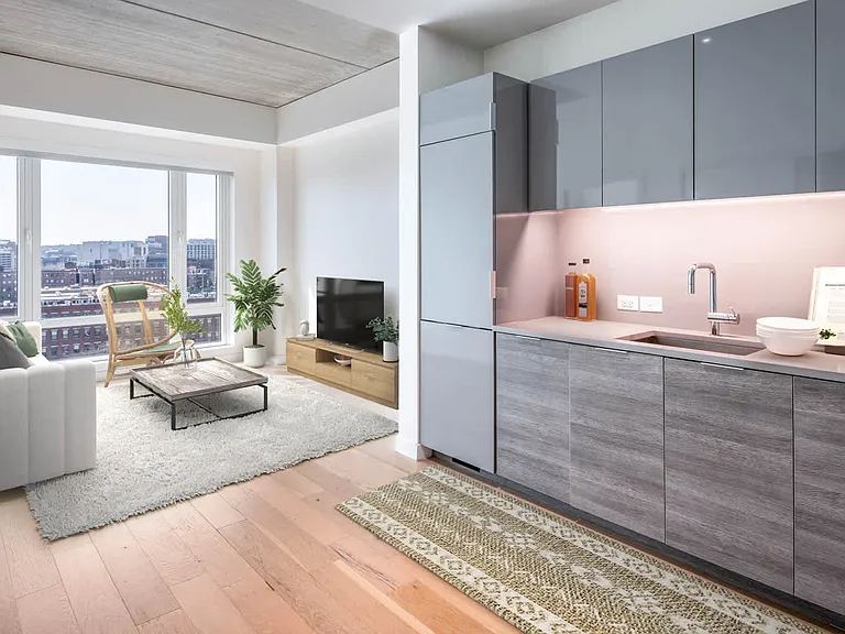 Living Room with Hard Surface Flooring