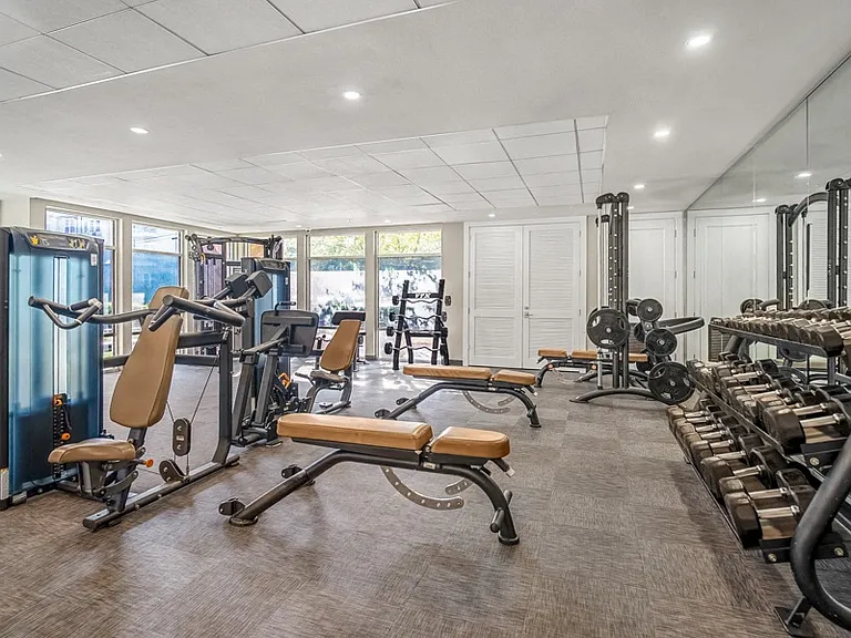 Fully-equipped fitness center