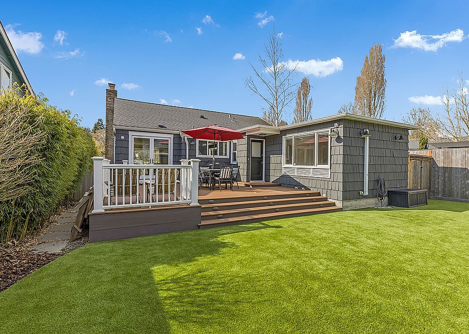 Backyard Turf and Deck
