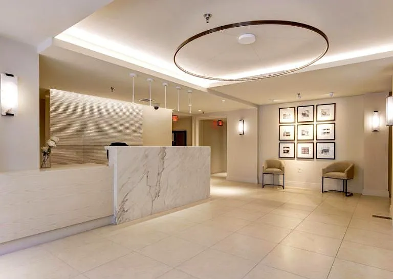 Brand-new modern lobby