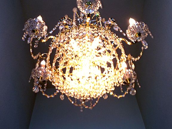 Entry way  Chandelier