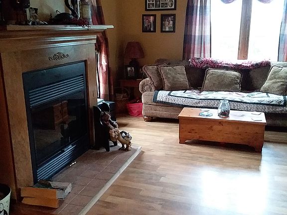 Beautiful working fireplace