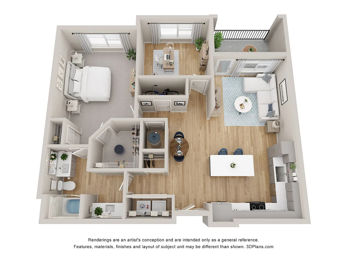 Floor plan A9 Den