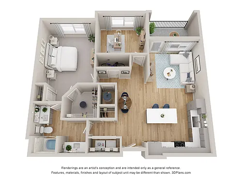 Floor plan A9 Den