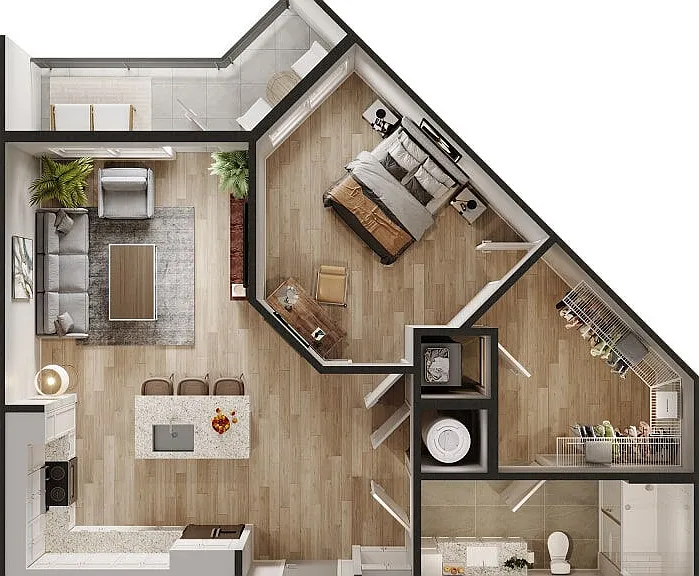 A4 floor plan Summerall
