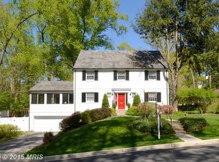 7601 Wyndale Rd, Chevy Chase, MD 20815
