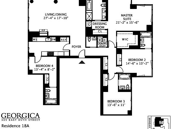2nd image of 305 E 85th St #18A