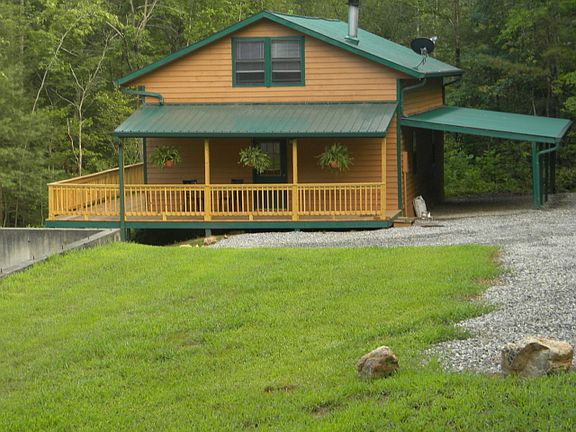 View from poured walls