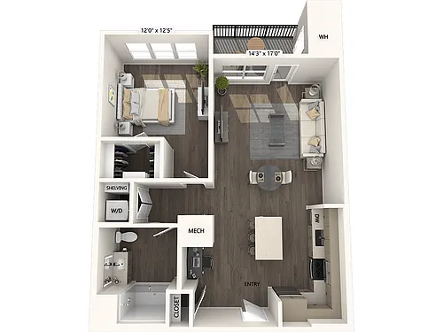 Floor plan A13-Upgrade Collection II