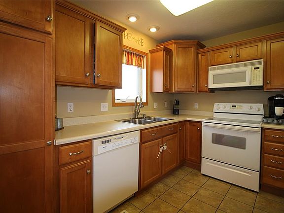Ample cabinetry including a pantry