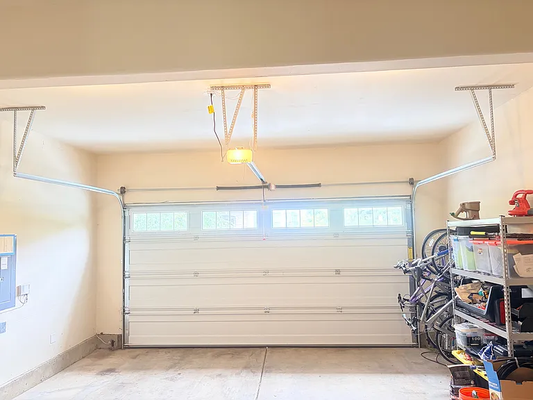 Level 2 EV ready 2-car garage