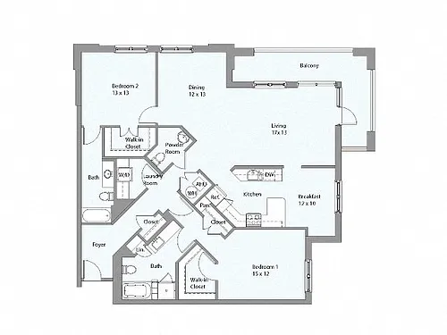 Floor plan Monet