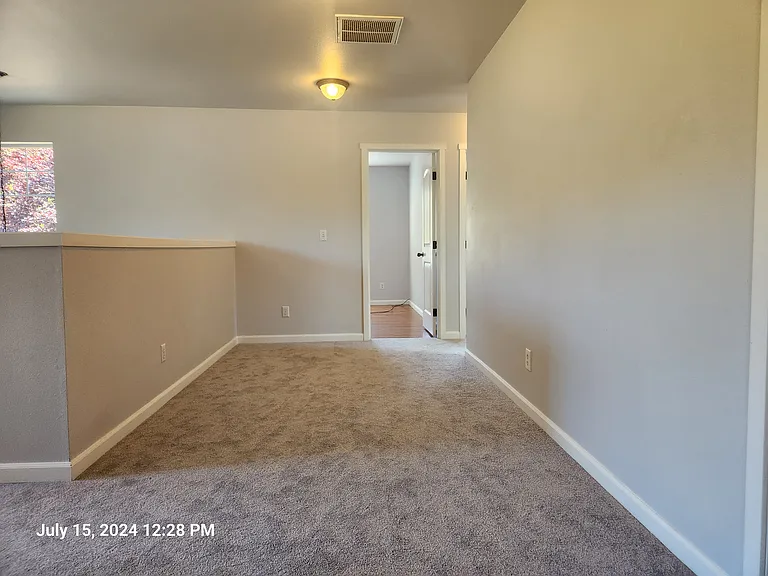 Bonus area at top of stairs