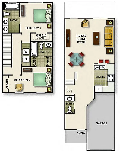 Floor plan Sago (b)