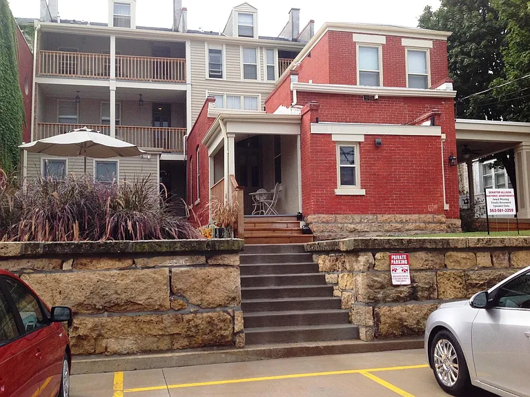 Building back-patio & parking.
