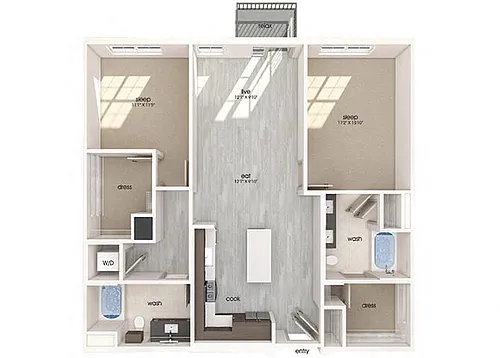 Floor plan B11