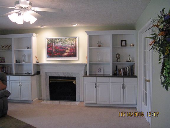 Custom Built-ins & Fireplace