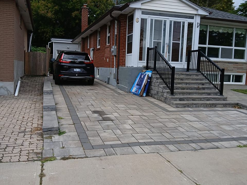 Front and side entrance- east open