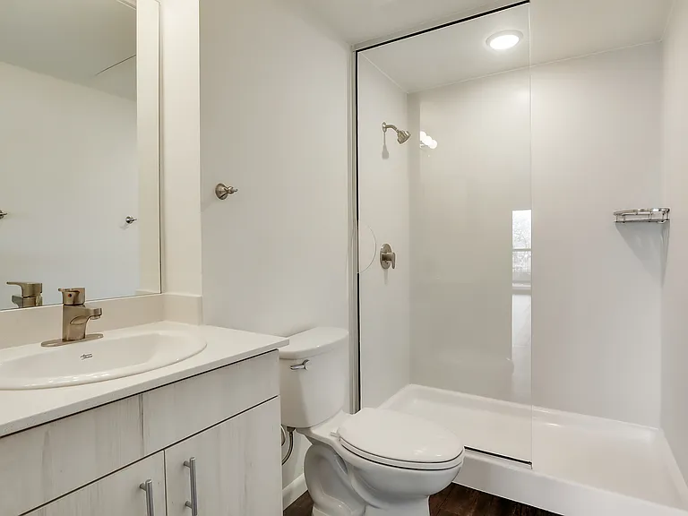 216 bathroom, 316 has same layout and finishes.
