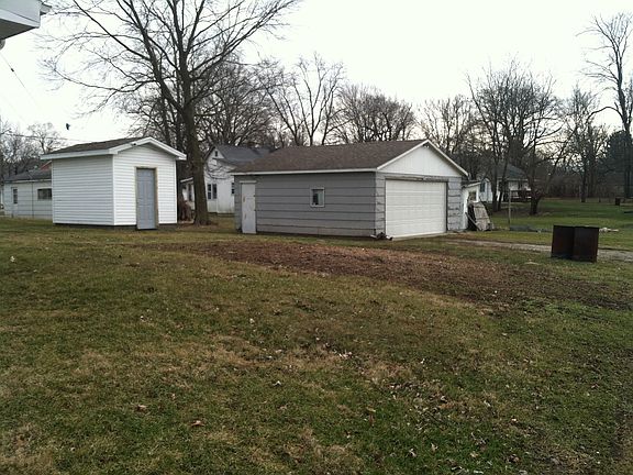2 car garage and shed 