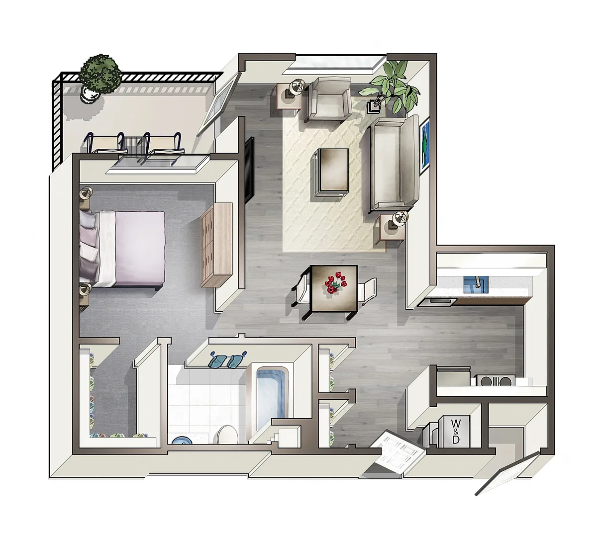 Floor plan A1