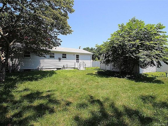 Spacious backyard