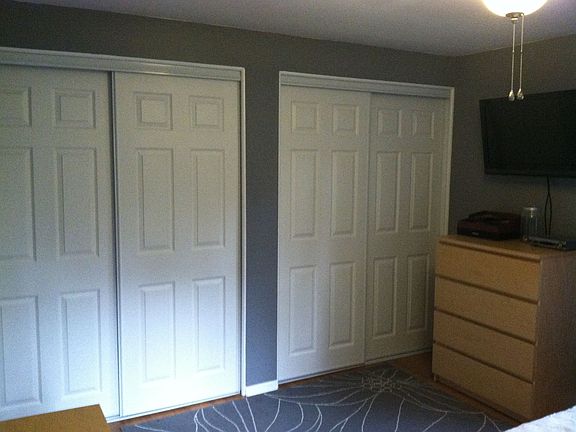 Master BR double closets