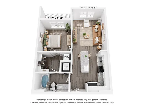 Floor plan A1 Live Local