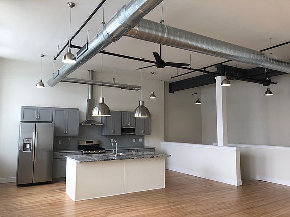 2nd floor kitchen and open concept living space.