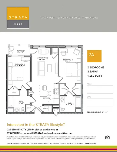 Floor plan 2A