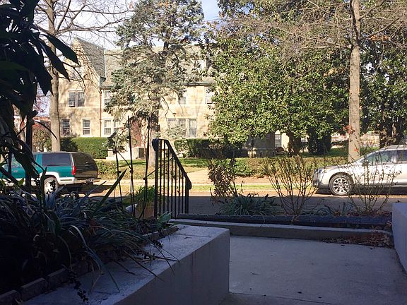 It is usually easy street parking right in front of the apar