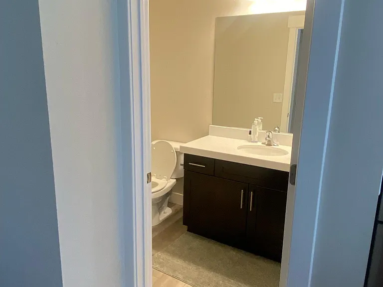 Full bothroom in basement