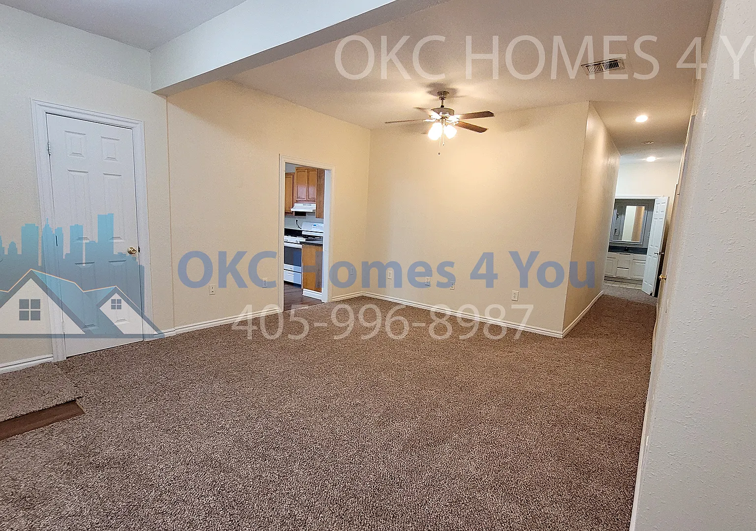 3 Bed Triplex with an Office in Bethany Schools! — Photo 3