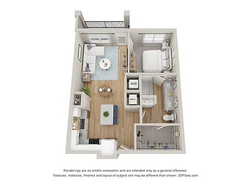 Floor plan A1-S