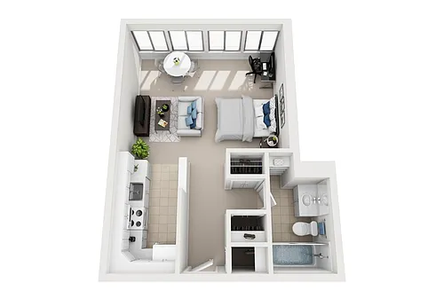 Floor plan Model A