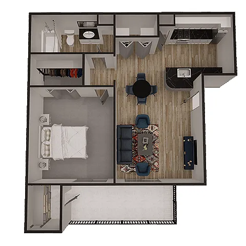 Floor plan 1A