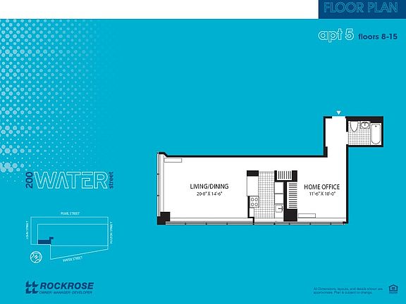 2nd image of 200 Water St APT 1105